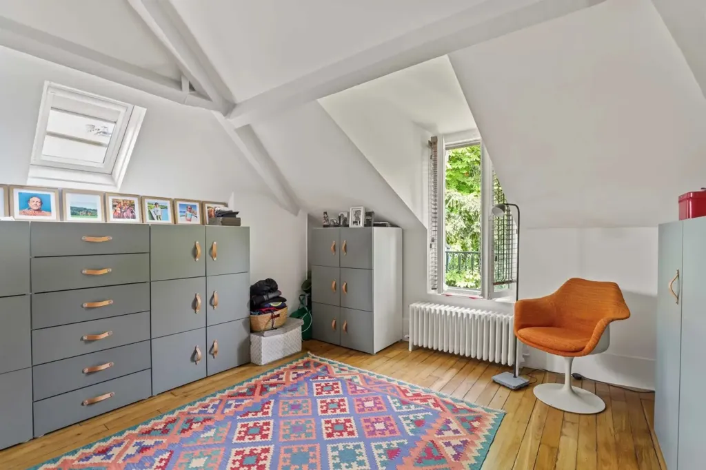 Chambres - Maison 8 pièces à Saint-Cloud