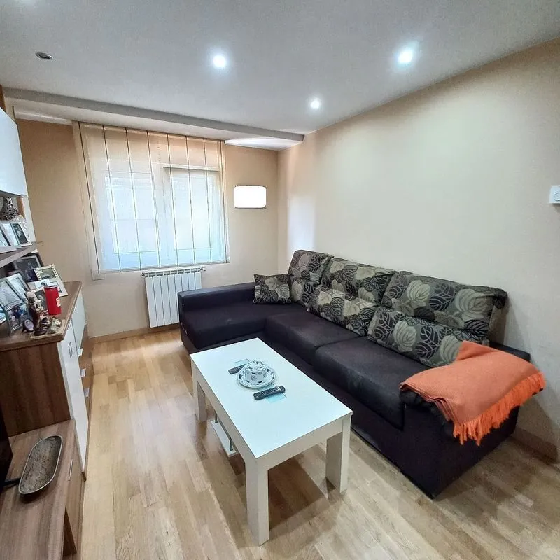 Living Room - Apartment with West View in Gijón Centre