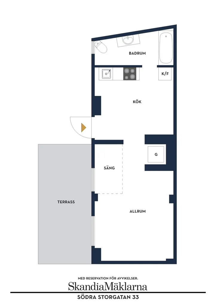 Planimetria - Charming Townhouse with Garden in Helsingborg
