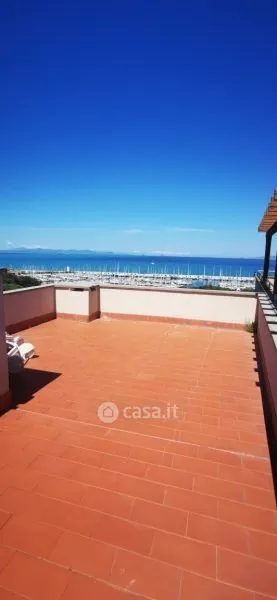 Terrasse - Duplex with Sea View Terrace in Marina di Punta Ala
