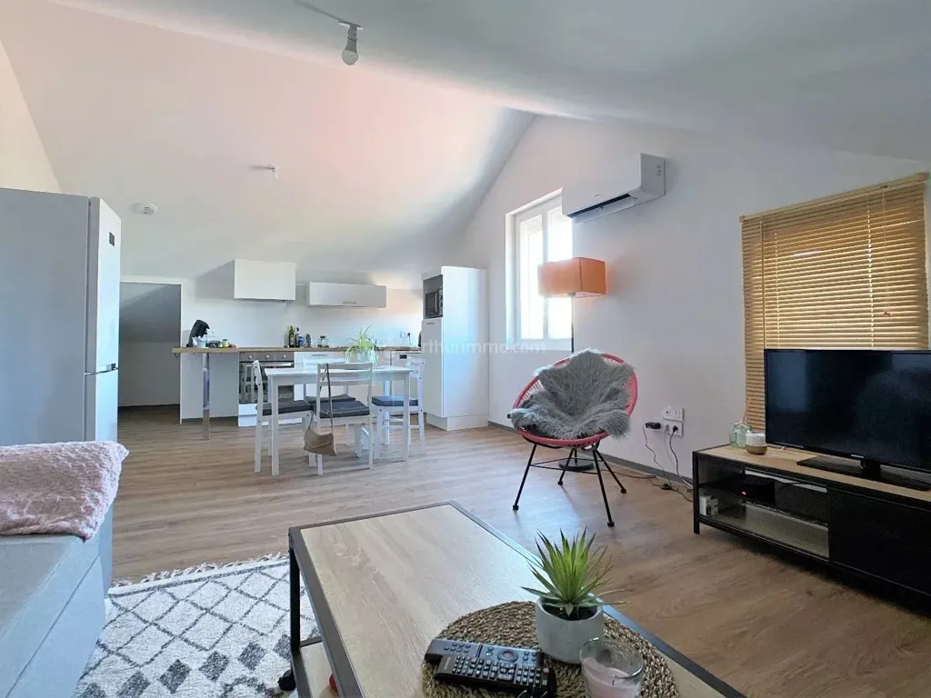 Séjour - Appartement Meublé T2 avec Parking à Albi