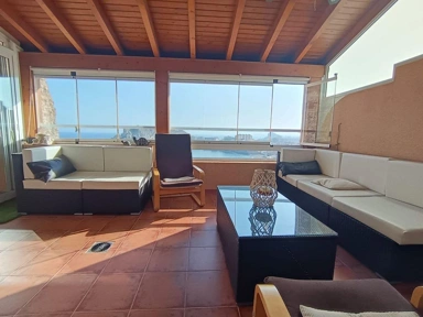 Terrasse - Apartment with Pool in Águilas