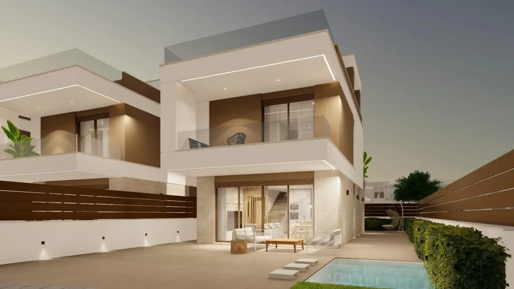 Extérieur - South-Facing Villa with Pool in Pilar de la Horadada