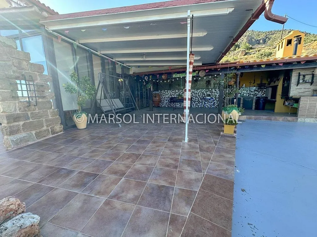 Terrass - Chalet with Pool in Fortuna