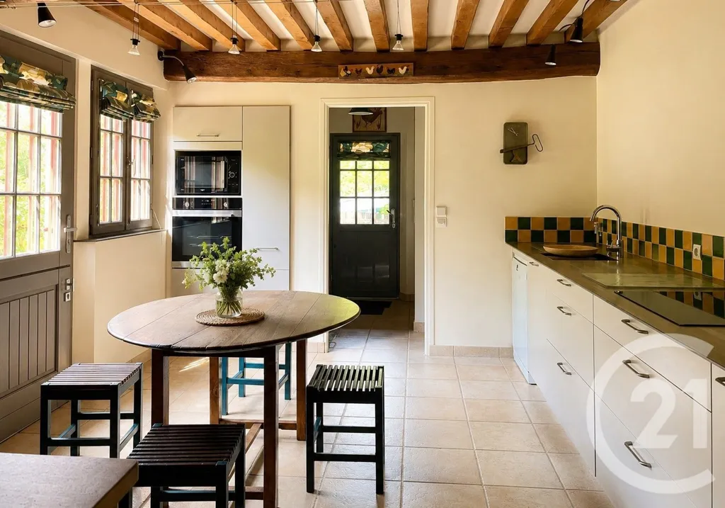 Cuisine - Maison avec Parc de 1,2 Hectare près de Lisieux
