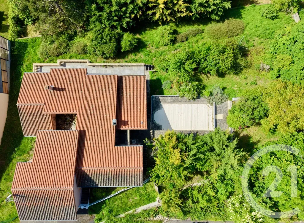 Vue aérienne - Maison d'Architecte avec Vue Panoramique à Aiguilhe