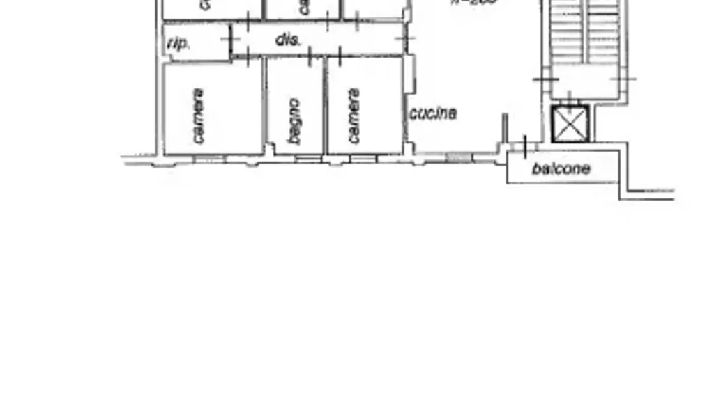 Plaan - Modernised Penthouse with Balconies in Parma