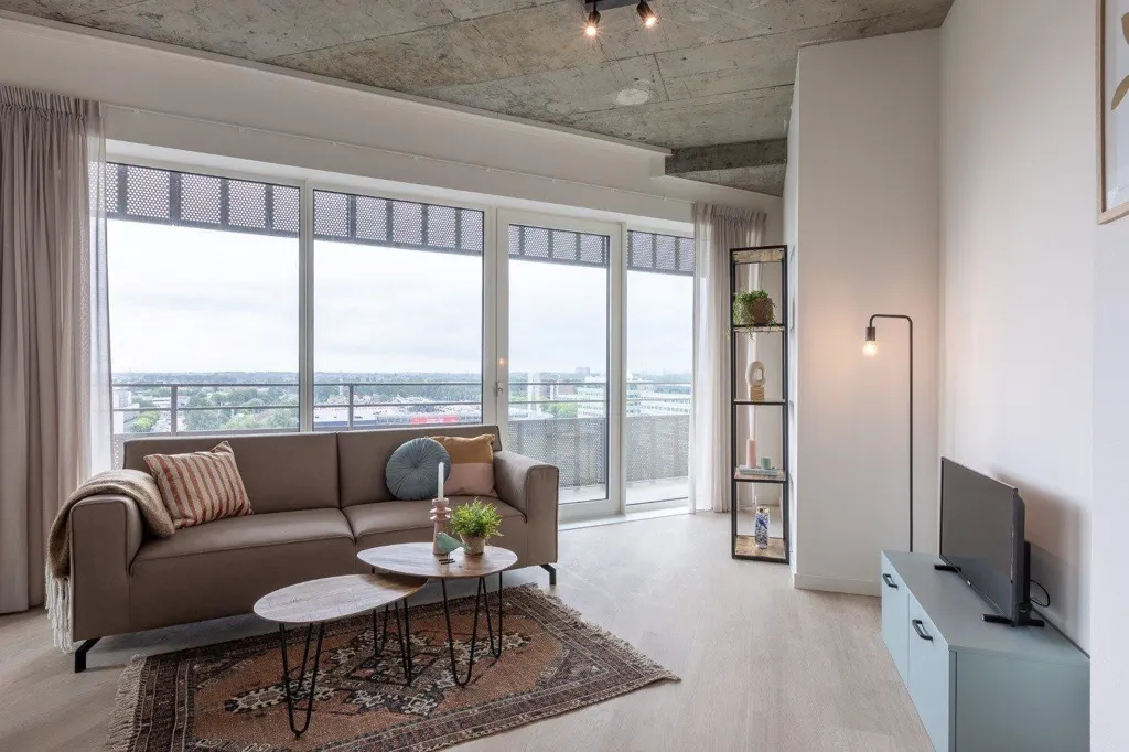 Séjour - Luxury Apartment with Parking in Rotterdam