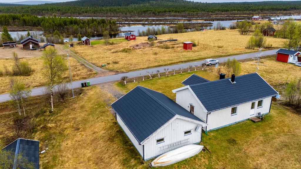 Luftaufnahme - Cottage with Water Access in Neitisuando