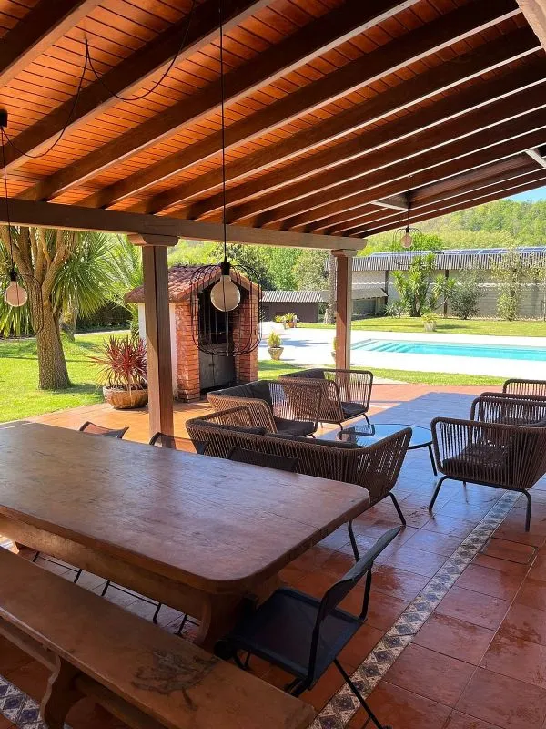 Terrass - Chalet with Pool in Usurbil