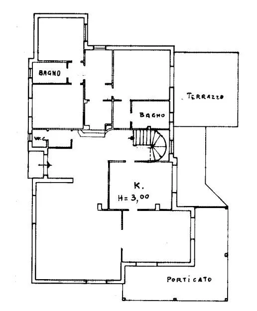 Plan - Luxury Villa with Pool in Cairate, Lombardy