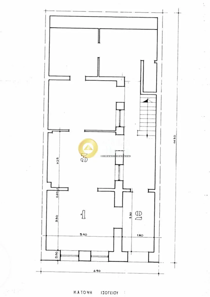 3-toaline ärihoone asukohas GR
