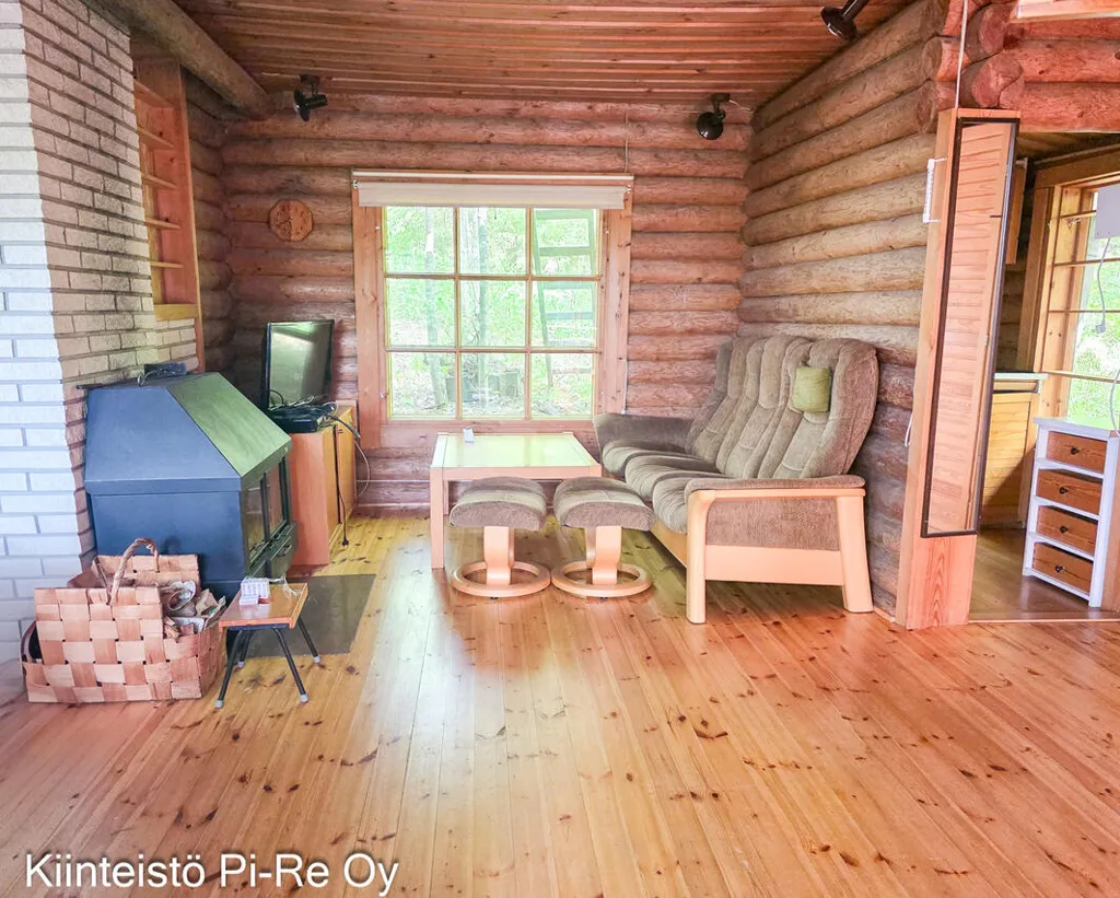Séjour - Cottage with Lake View in Särkijärvi
