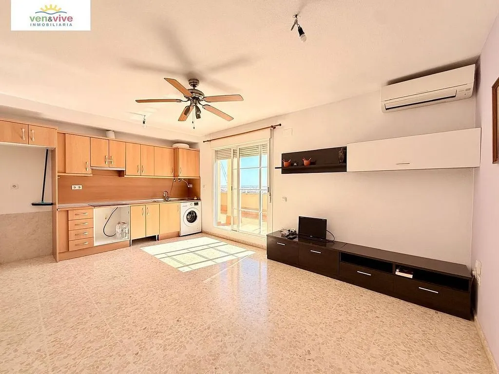 Séjour - Apartment with Pool and Terrace in Aguadulce