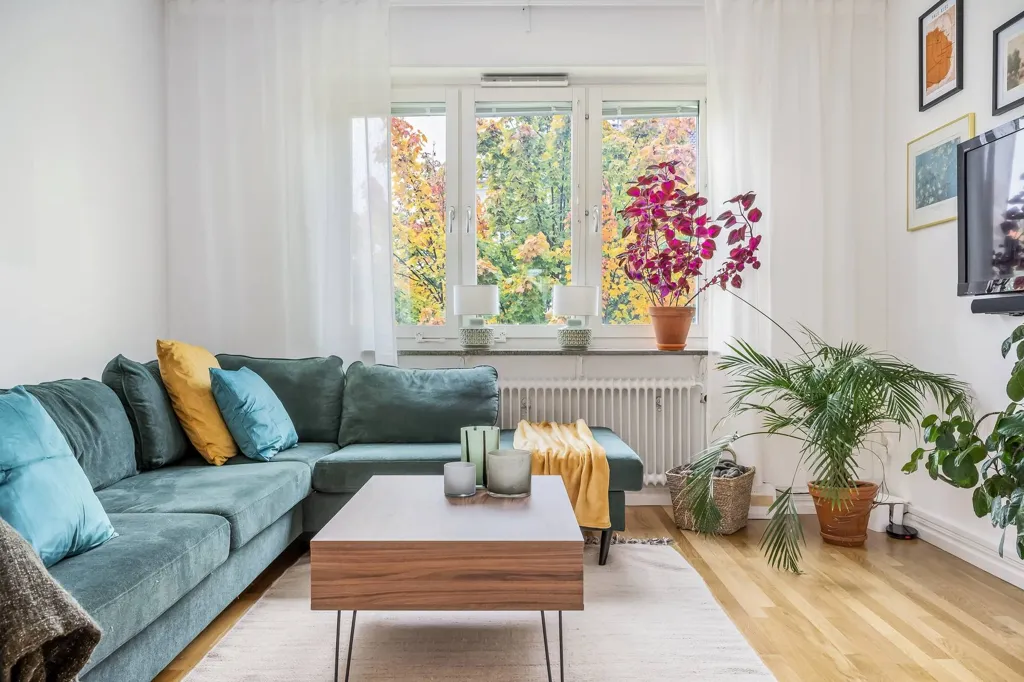 Séjour - Apartment with Balcony in Oxelbergen