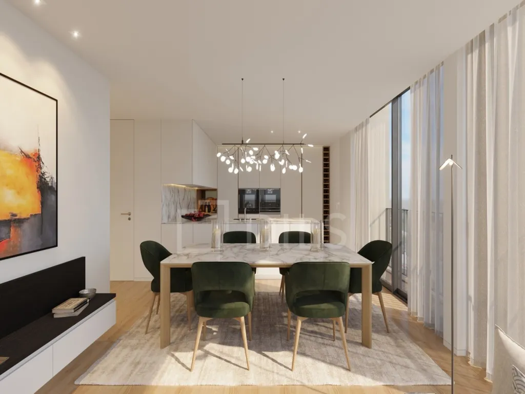 Salle à manger - Contemporary Apartment with Balcony in Almancil