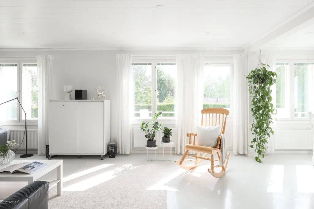 Séjour - Converted Loft with Sauna in Lempäälä