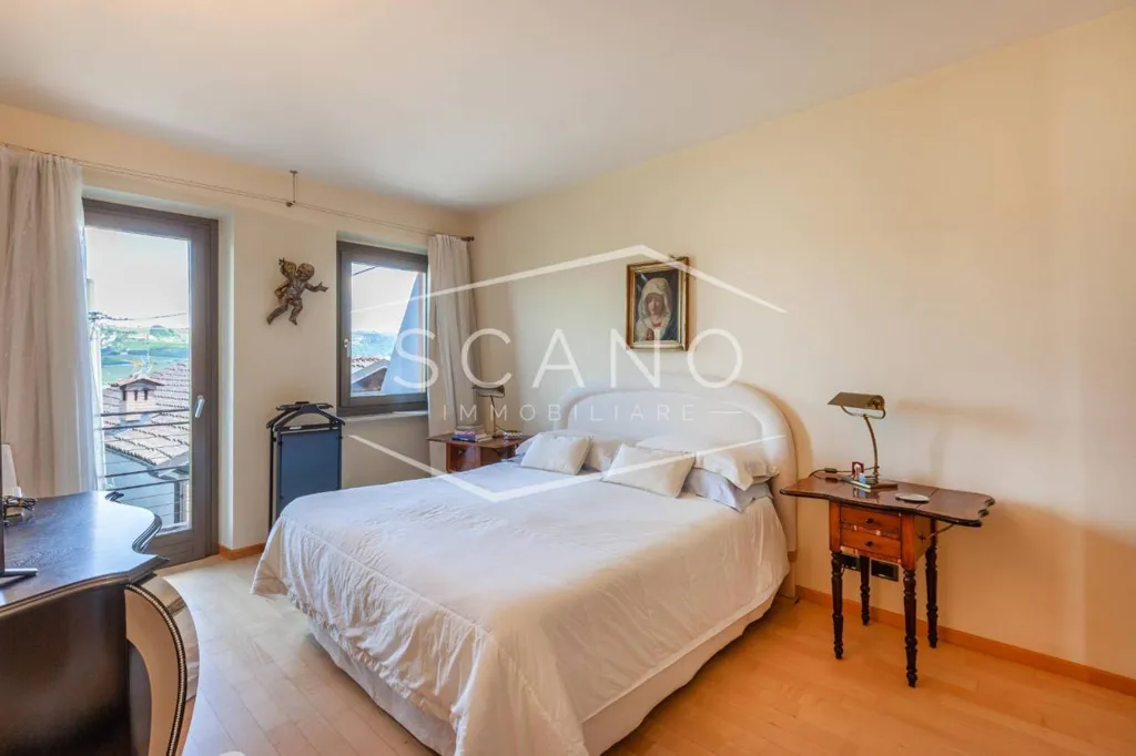 Bedrooms - Architectural Villa with Panoramic View in Alba