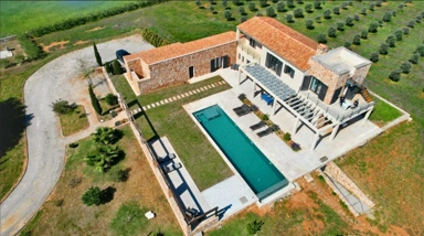 Vista aerea - Country House with Pool in Ses Salines