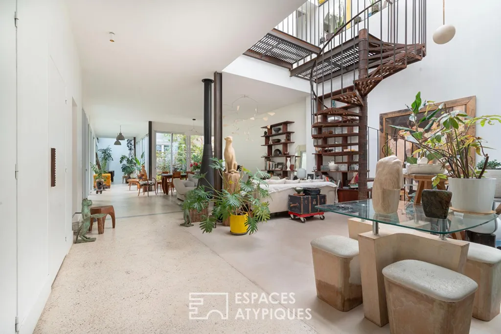 Elutuba - Loft with Indoor Pool in Charentonneau