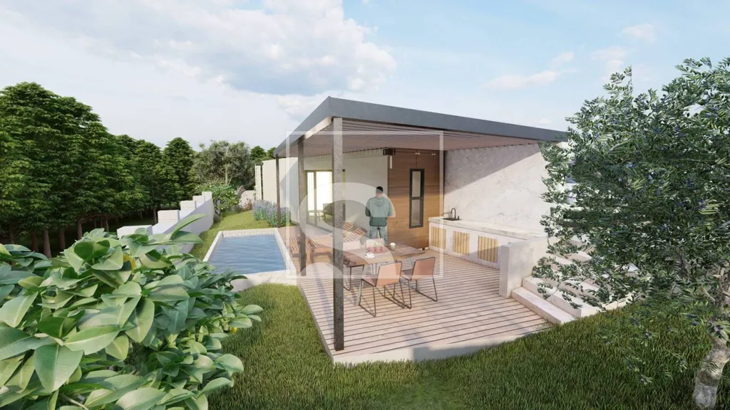 Modular House with Pool in Marčana