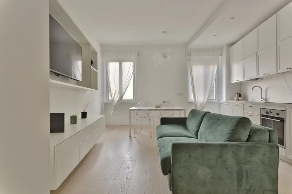 Séjour - Two-Bedroom Apartment with Panoramic View in Milan