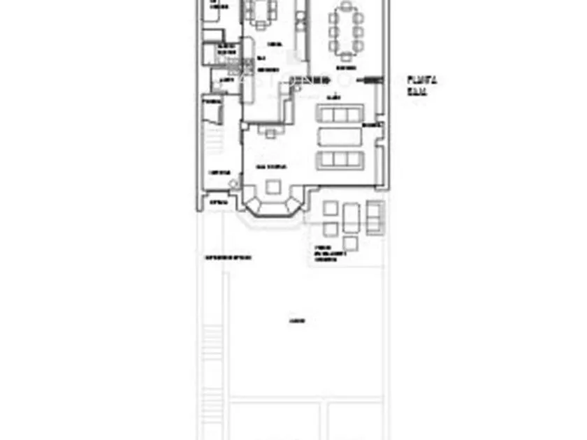 Plaan - Chalet with Pool in Parque Conde de Orgaz