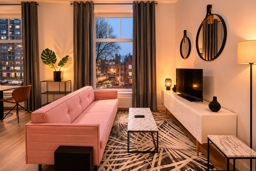 Séjour - Appartement 3 pièces à Rotterdam