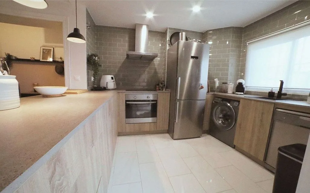 Köök - Ground Floor Apartment with Pool in Mijas Pueblo