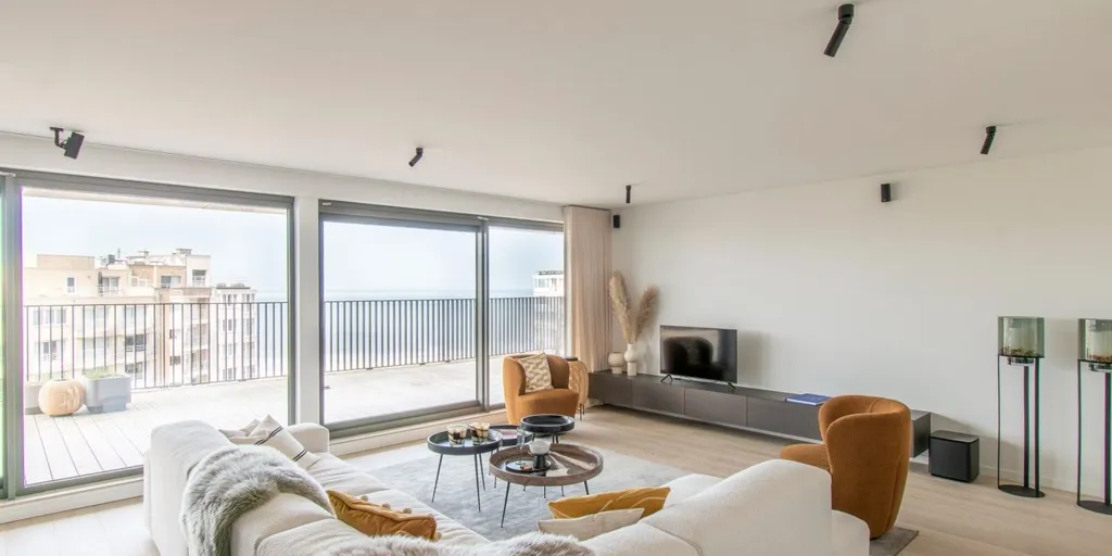 Elutuba - Penthouse with Sea View in Mariakerke