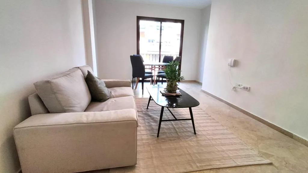 Séjour - Refurbished Flat with Lift in La Merced, Málaga