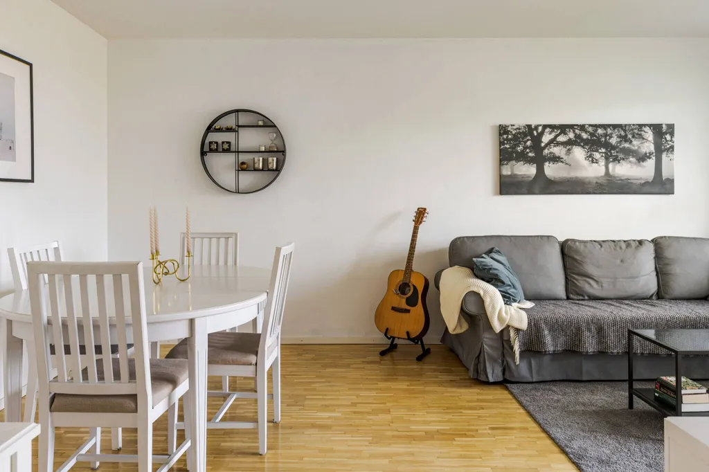 Séjour - Two-Bedroom Flat with West-Facing Balcony in Kalmarhus