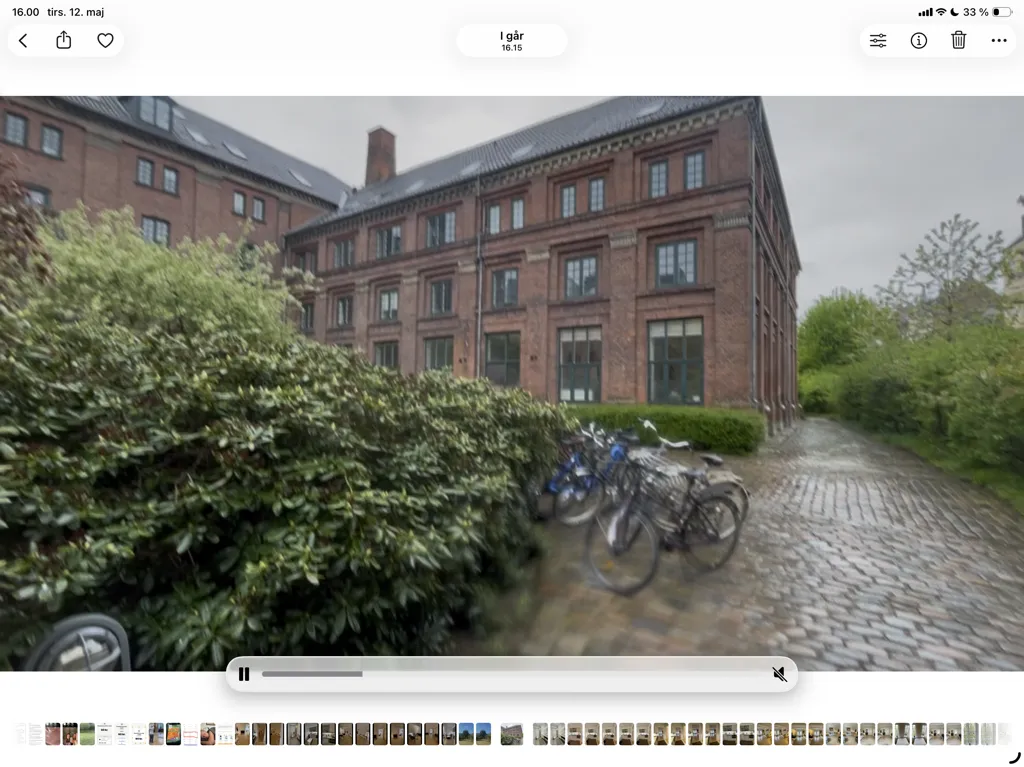 Extérieur - Furnished Studio with Garden in Vesterbro
