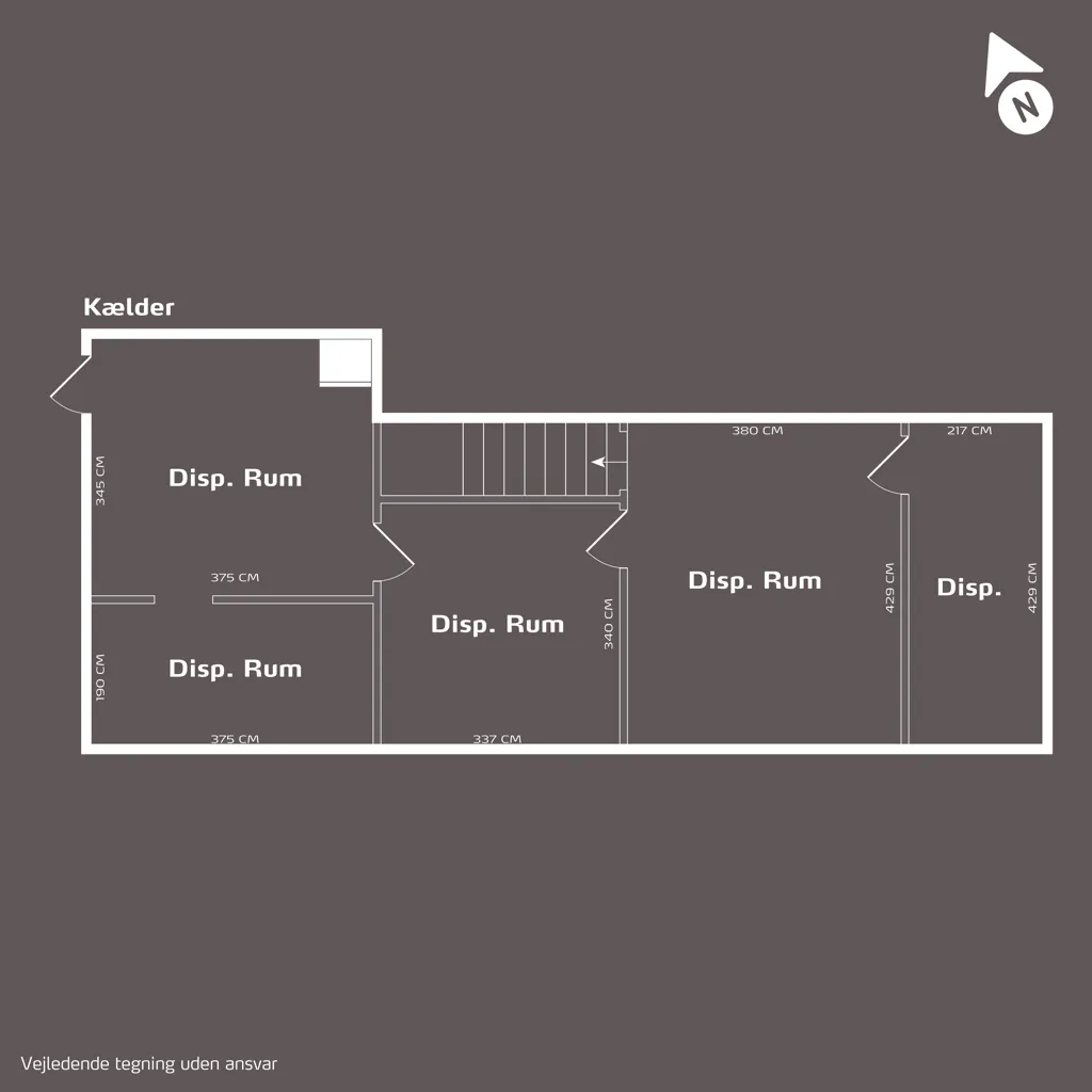 Plan - Modernised Villa with Garden in Nørre Søby