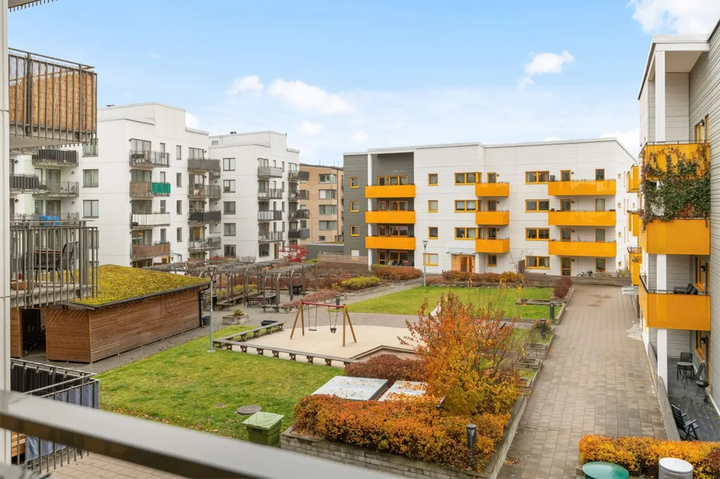 Jardin - Apartment with Sunny Balcony in Ursvik