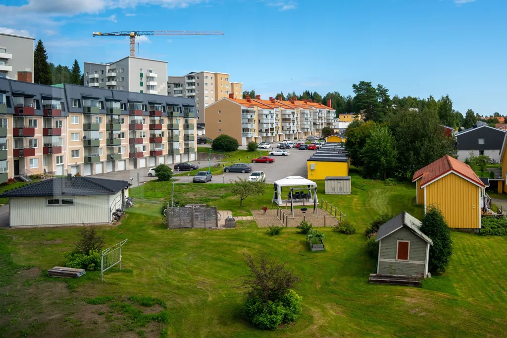 Vue aérienne - Apartment with Balcony in Getbergsvägen