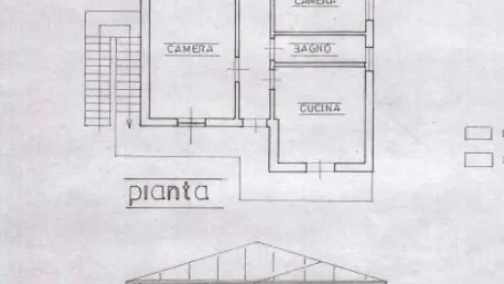 Plan - Bifamiliar Villa with Garden in Rosignano Solvay