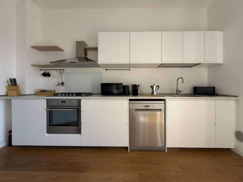 Köök - Luxury Penthouse with Skyline View in Milan