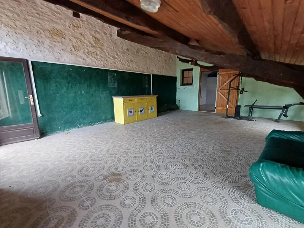 Séjour - Maison de Caractère avec Dépendance à Mauvezin