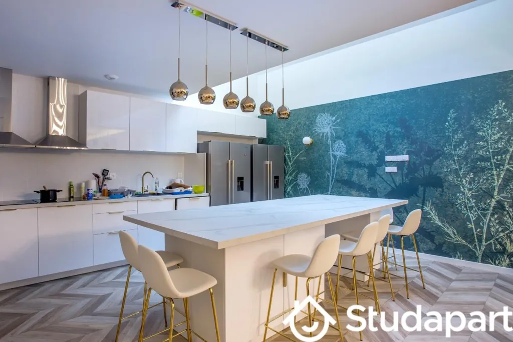 Cuisine - Chambre Meublée dans Colocation à La Rochelle