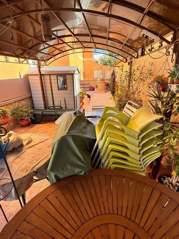 Terrace - Chalet with Pool and Terrace in Cox