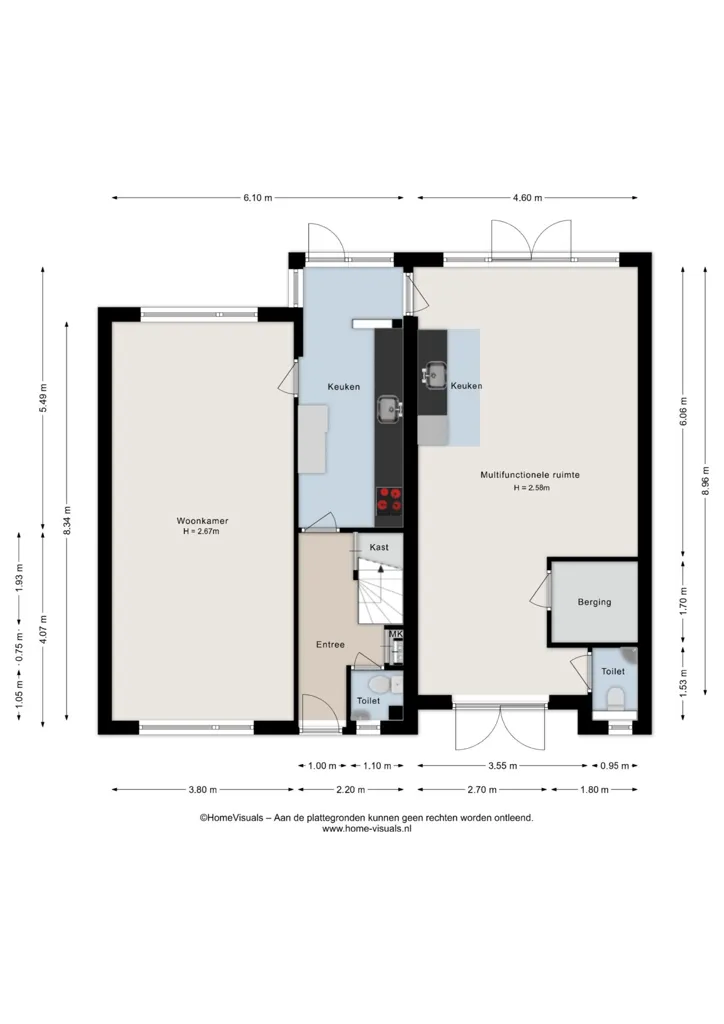 Plaan - Spacious Corner House with Garden in Hoogeveen