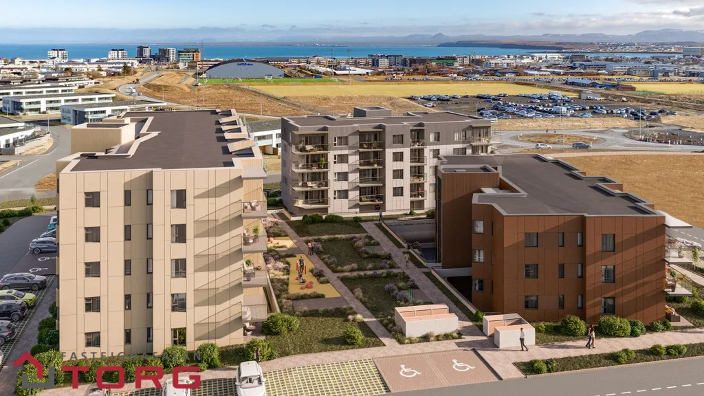 Esterno - Modern Apartment with Balcony in Reykjanesbær