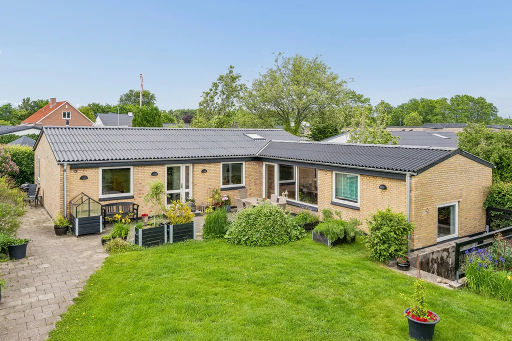 Vue aérienne - Villa with Garden in Holstebro