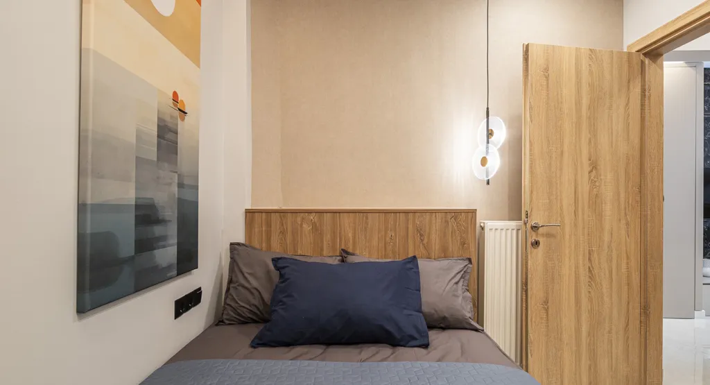 Bedrooms - Flat with Sea View in Thessaloniki