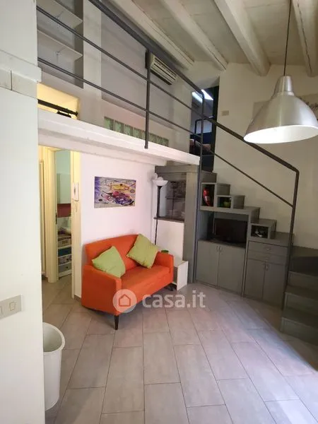 Soggiorno - Duplex with Balcony in Palermo