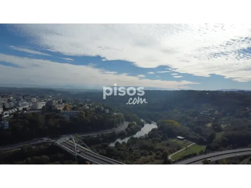 Vue aérienne - Restored Chalet with River Walk Access in Lugo
