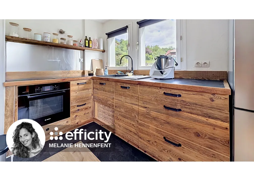 Cuisine - Appartement avec Balcon Sud à Passy