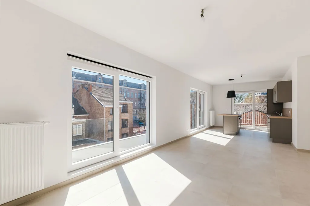 Salón - Apartment with Terrace in Namur City Centre