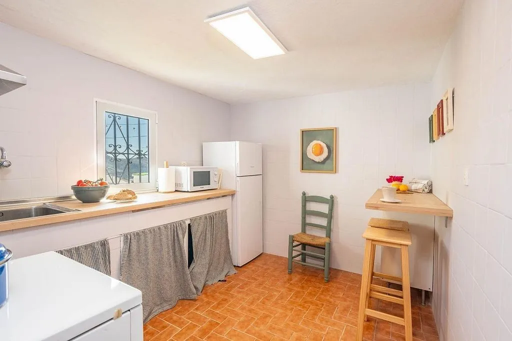 Cuisine - Reformed House with Sea View in Moclinejo